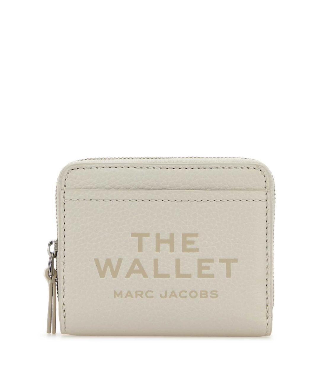 MARC JACOBS Белый кожаный кошелек, фото 1