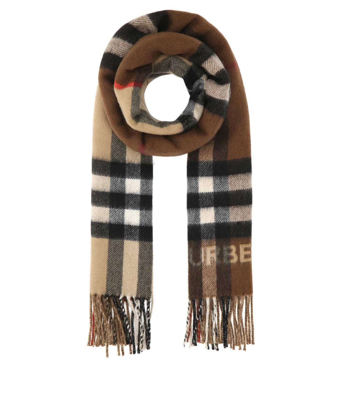 BURBERRY Мульти кашемировый шарф, фото 1