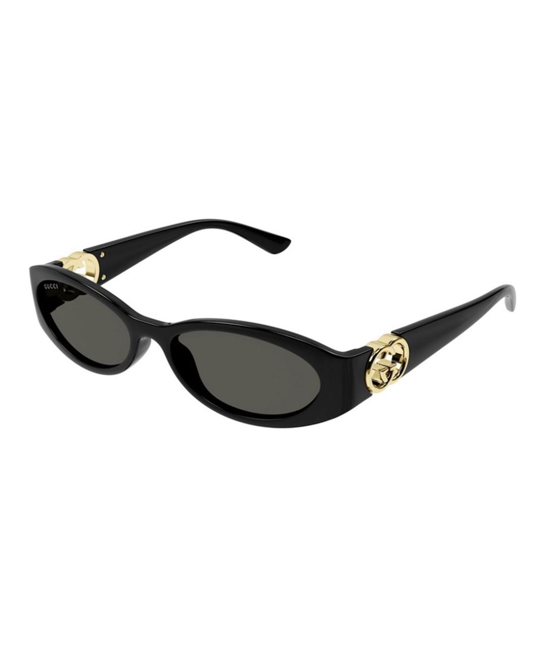 GUCCI Черные солнцезащитные очки, фото 1
