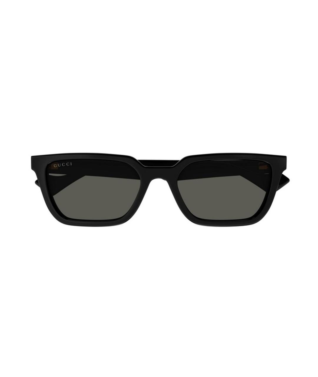 GUCCI Черные пластиковые солнцезащитные очки, фото 2