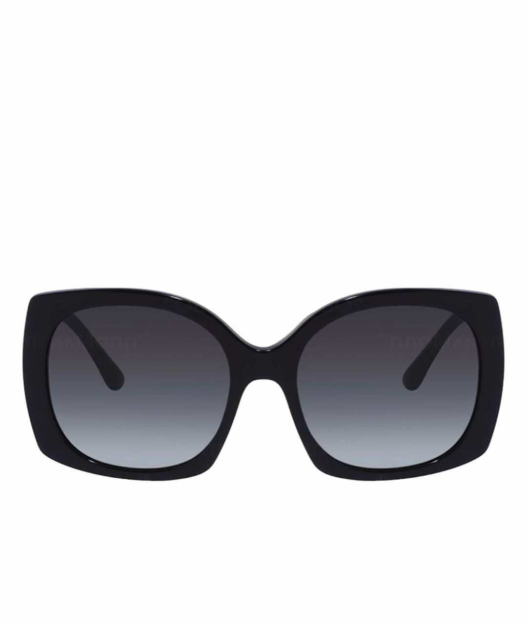 DOLCE&GABBANA Черные пластиковые солнцезащитные очки, фото 1