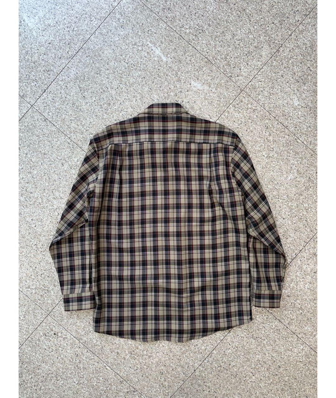 SAINT LAURENT Бежевая классическая рубашка, фото 6