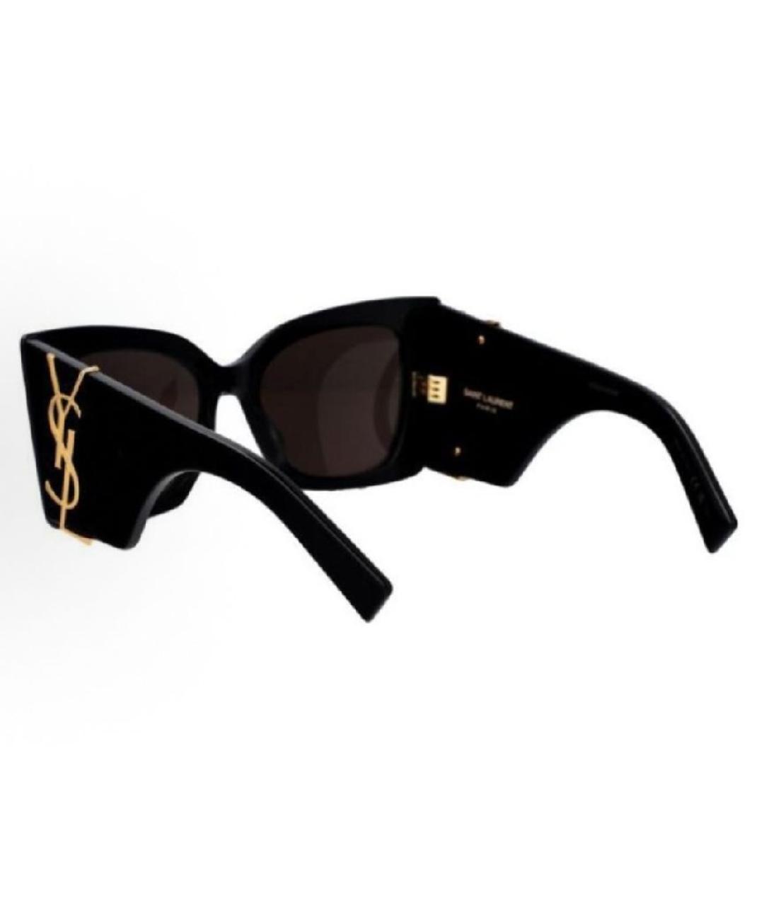 SAINT LAURENT Черные солнцезащитные очки, фото 5