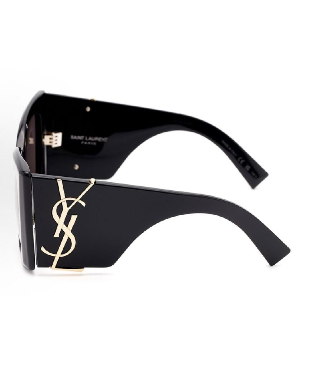 SAINT LAURENT Черные солнцезащитные очки, фото 2