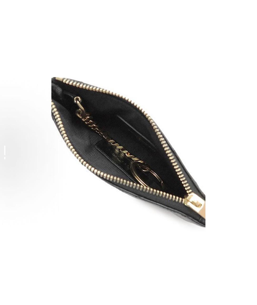 SAINT LAURENT Черная ключница, фото 4