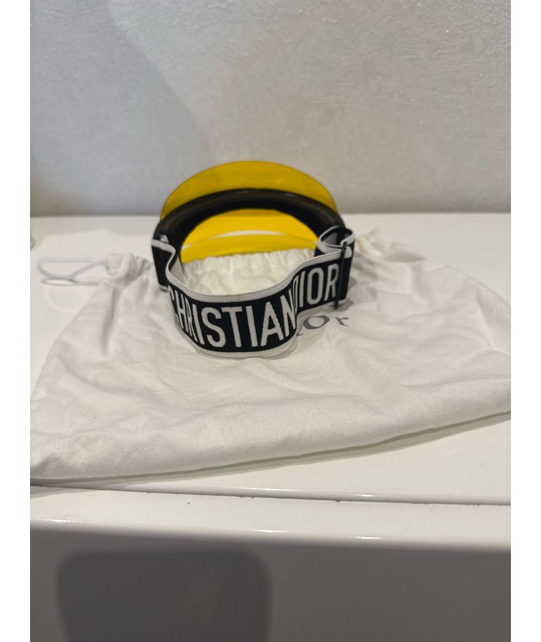 CHRISTIAN DIOR Желтая кепка, фото 3