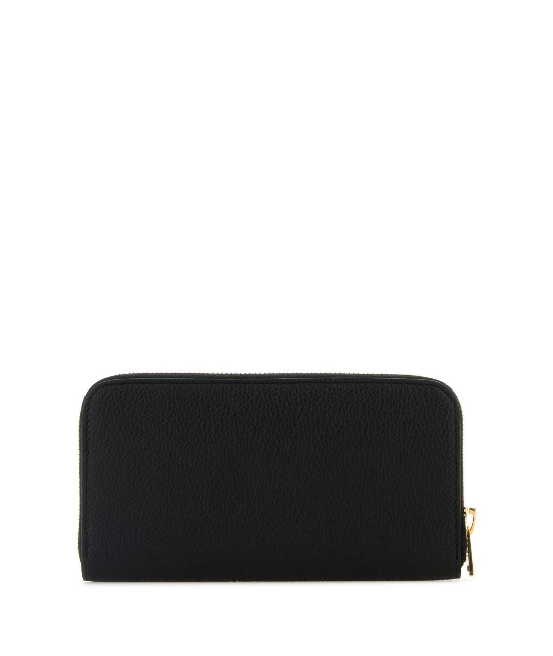 TOM FORD Черный кожаный кошелек, фото 3