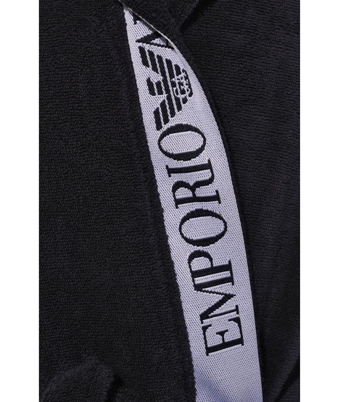 EMPORIO ARMANI Темно-синий халат, фото 4