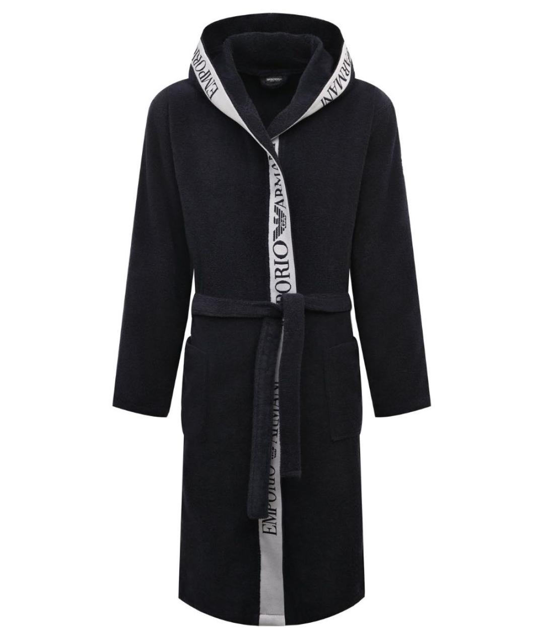 EMPORIO ARMANI Темно-синий халат, фото 1