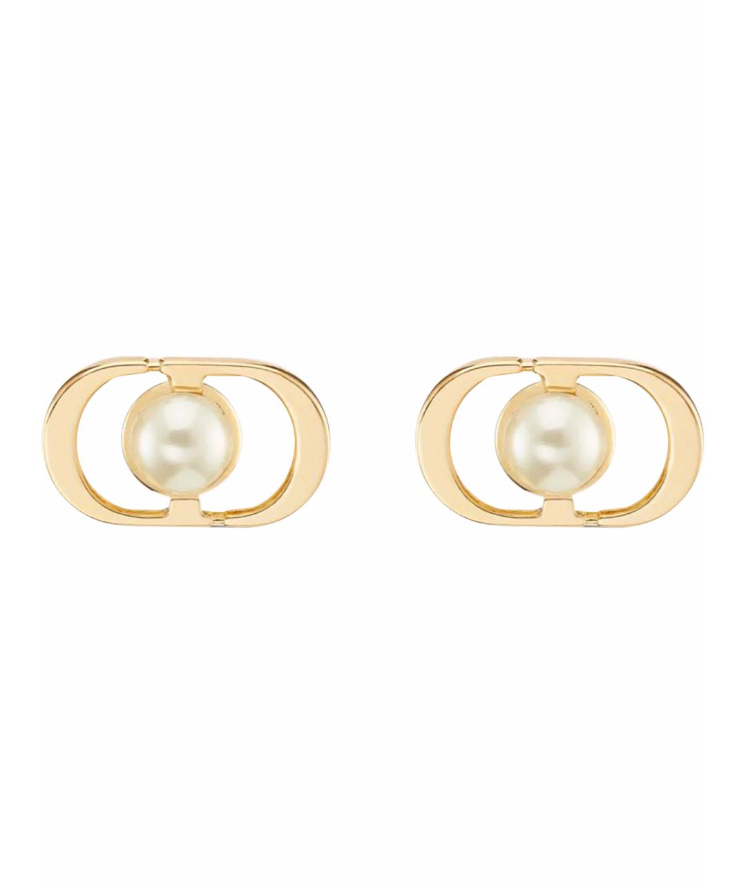 CHRISTIAN DIOR Золотые серьги, фото 1