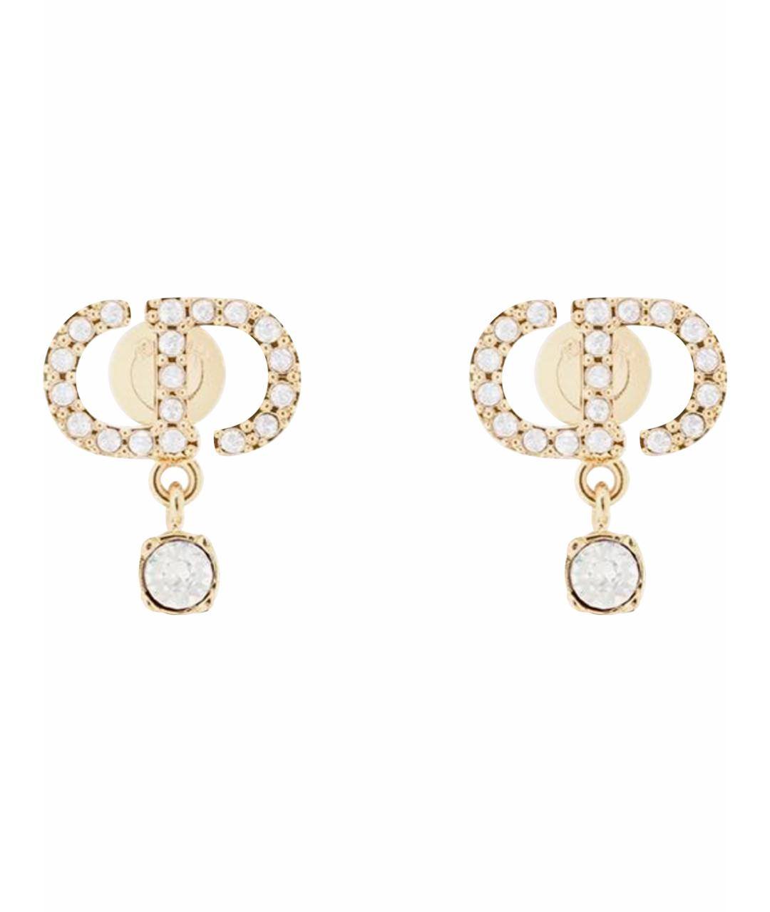 CHRISTIAN DIOR Золотые серьги, фото 1