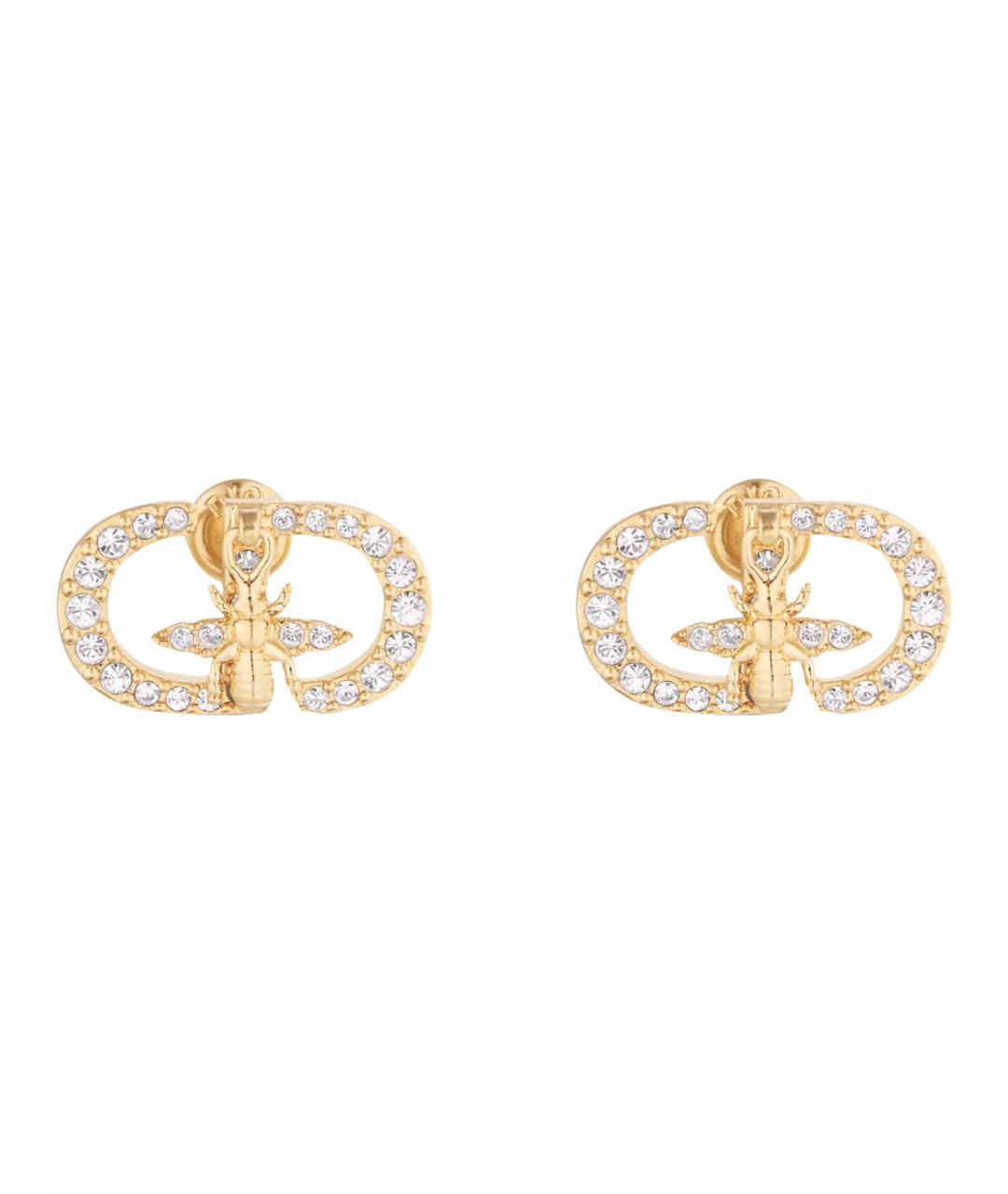 CHRISTIAN DIOR Золотые серьги, фото 1