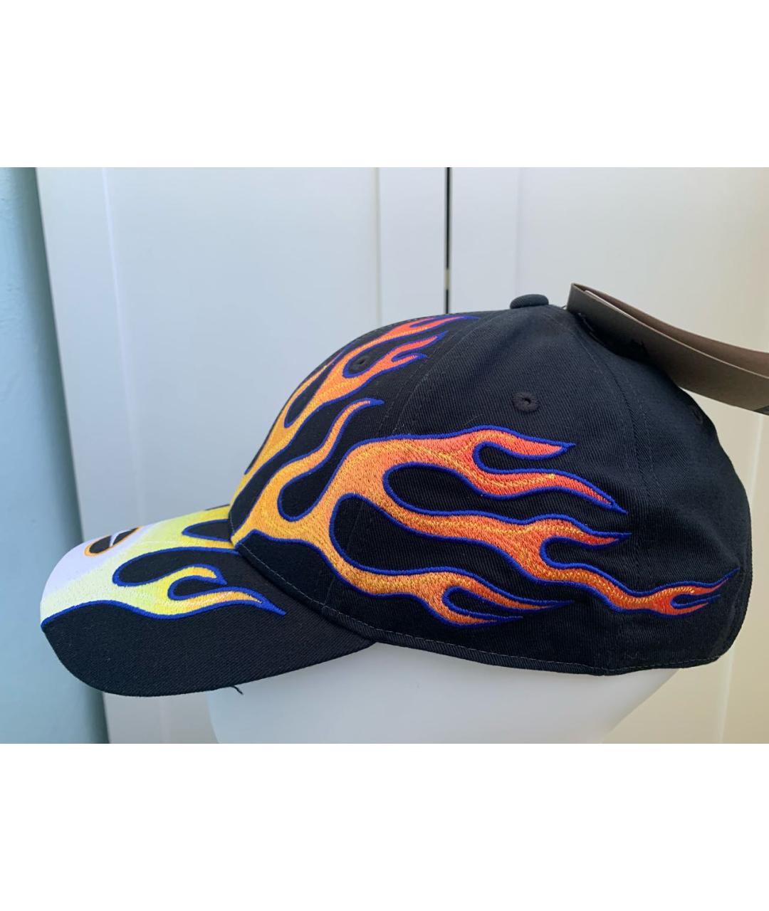 NIKE Черная хлопковая кепка/бейсболка, фото 3