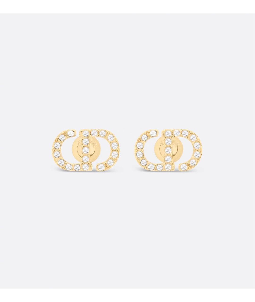 CHRISTIAN DIOR Золотые серьги, фото 3