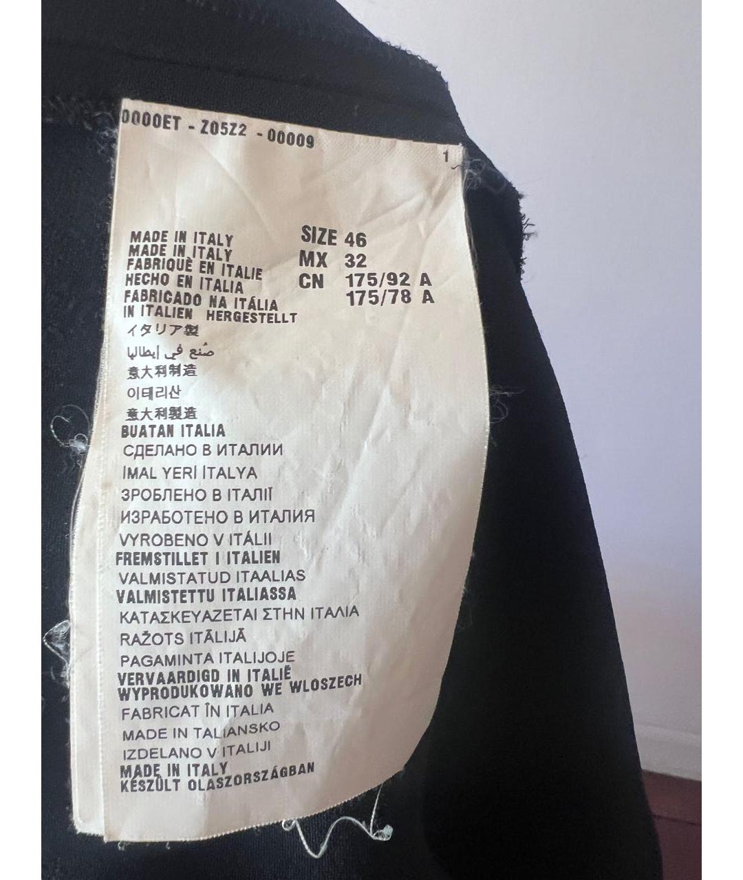 MIU MIU Черное вискозное повседневное платье, фото 6