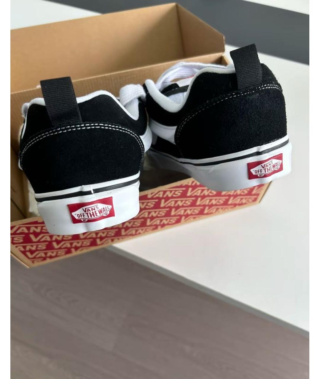 VANS Черные замшевые низкие кроссовки / кеды, фото 5