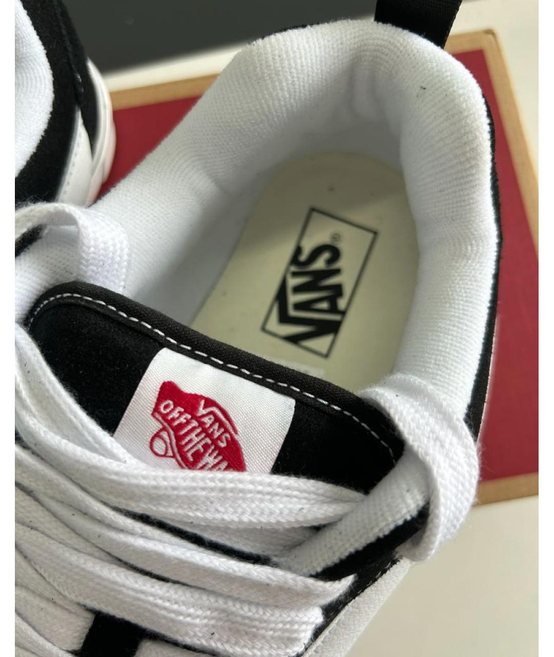 VANS Черные замшевые низкие кроссовки / кеды, фото 7