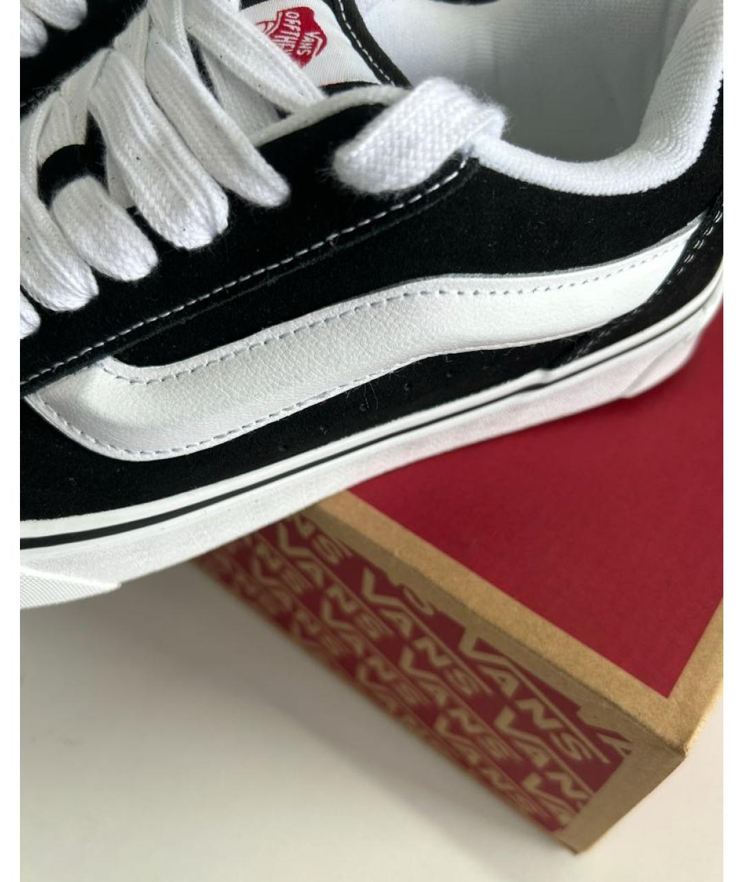 VANS Черные замшевые низкие кроссовки / кеды, фото 8