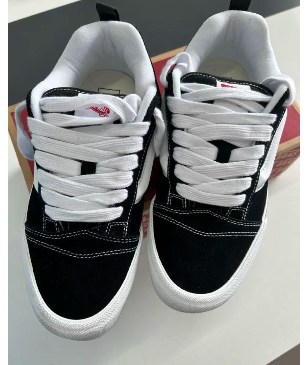 VANS Черные замшевые низкие кроссовки / кеды, фото 6