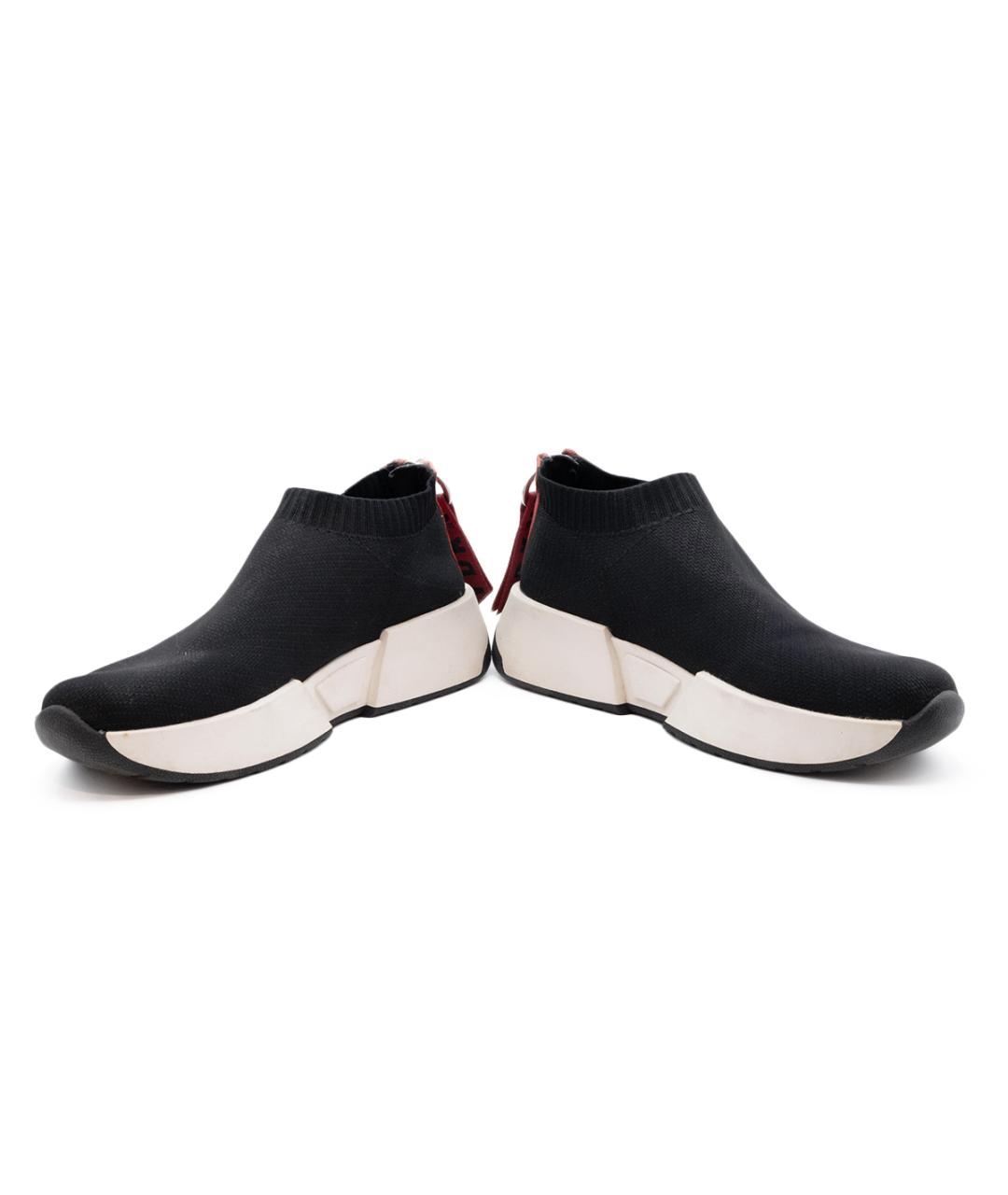 DKNY Черные текстильные кроссовки, фото 4