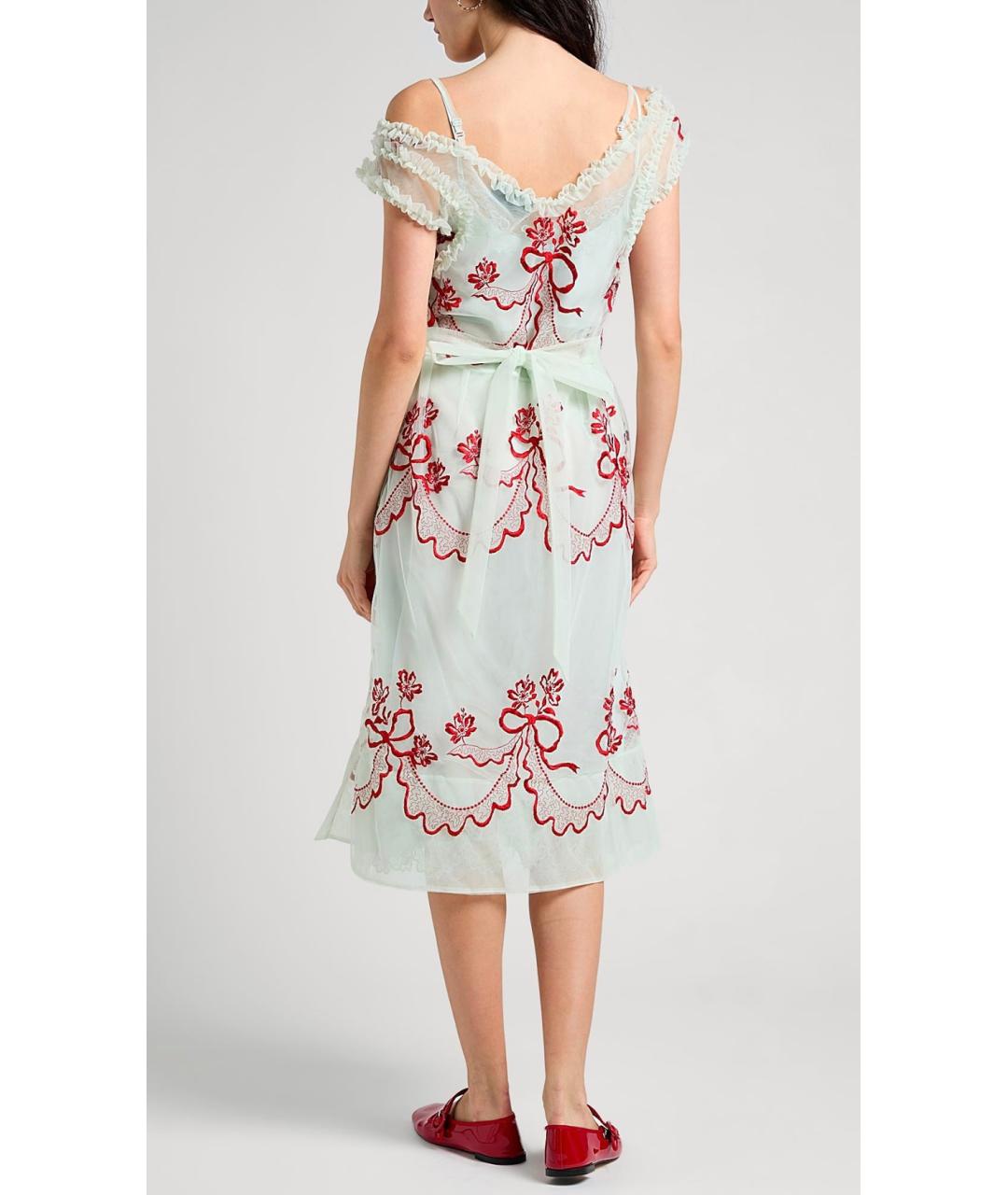 SIMONE ROCHA Голубое коктейльное платье, фото 4
