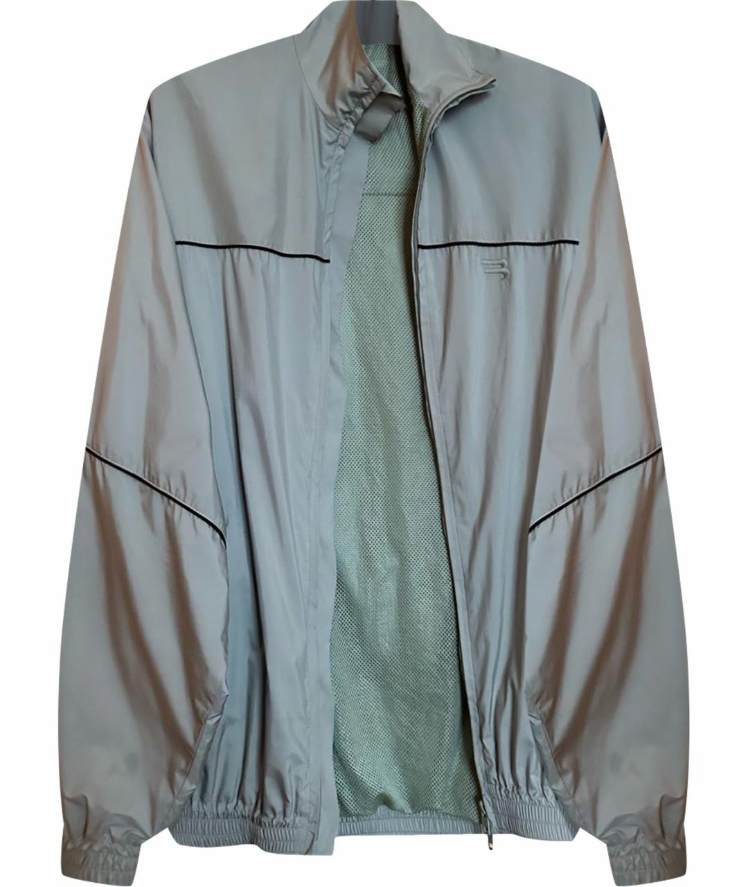 BALENCIAGA Бежевая полиэстеровая куртка, фото 1