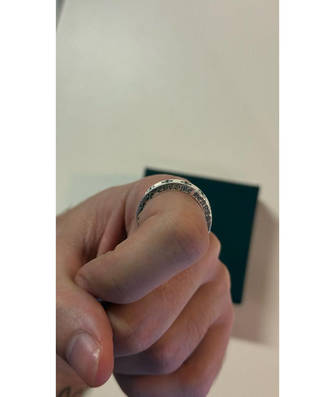 CHROME HEARTS Серебряное серебряное кольцо, фото 6