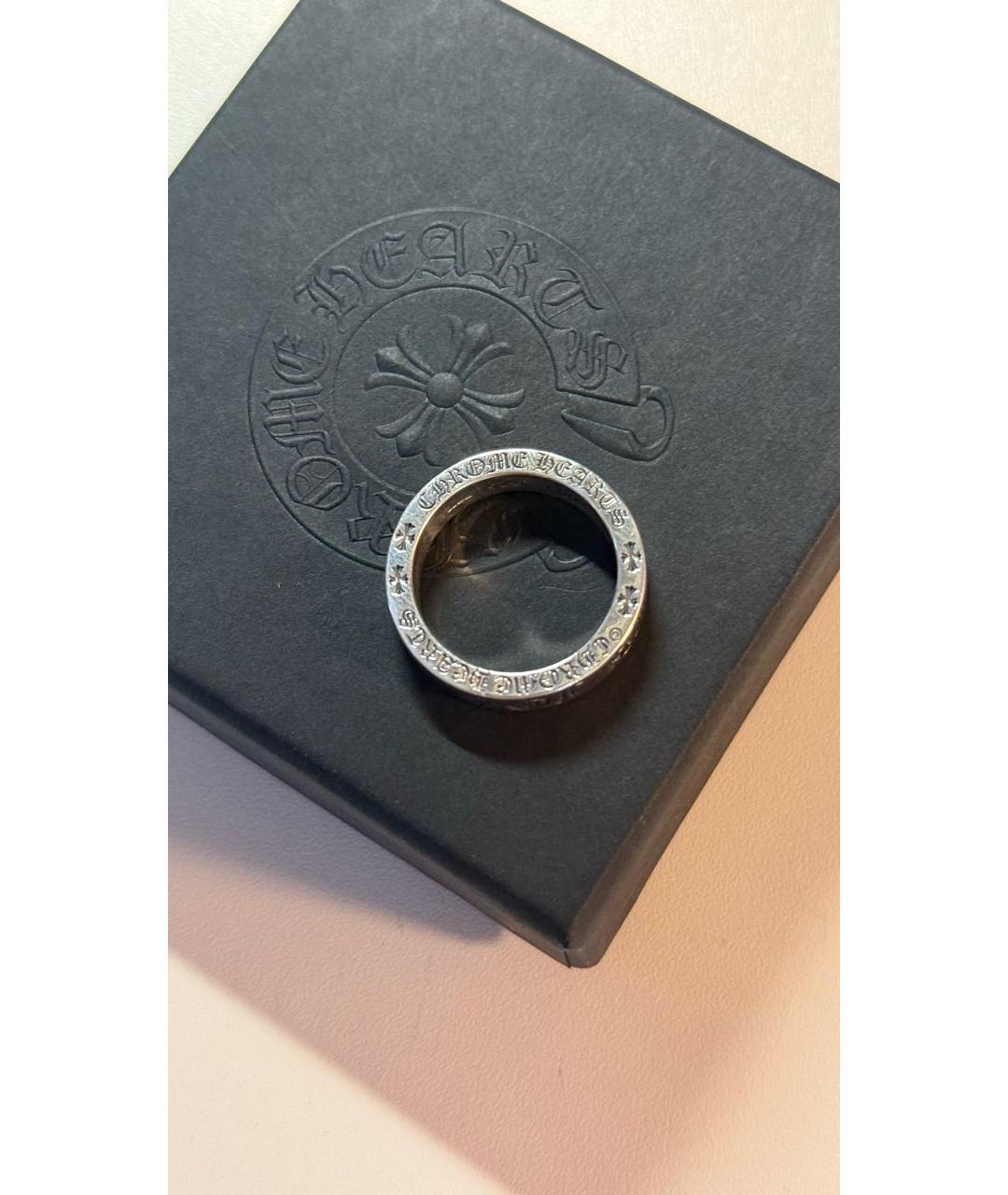 CHROME HEARTS Серебряное серебряное кольцо, фото 3