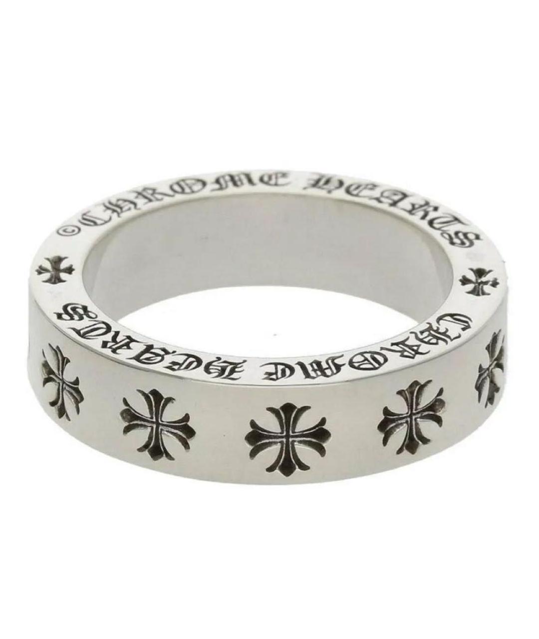CHROME HEARTS Серебряное серебряное кольцо, фото 1