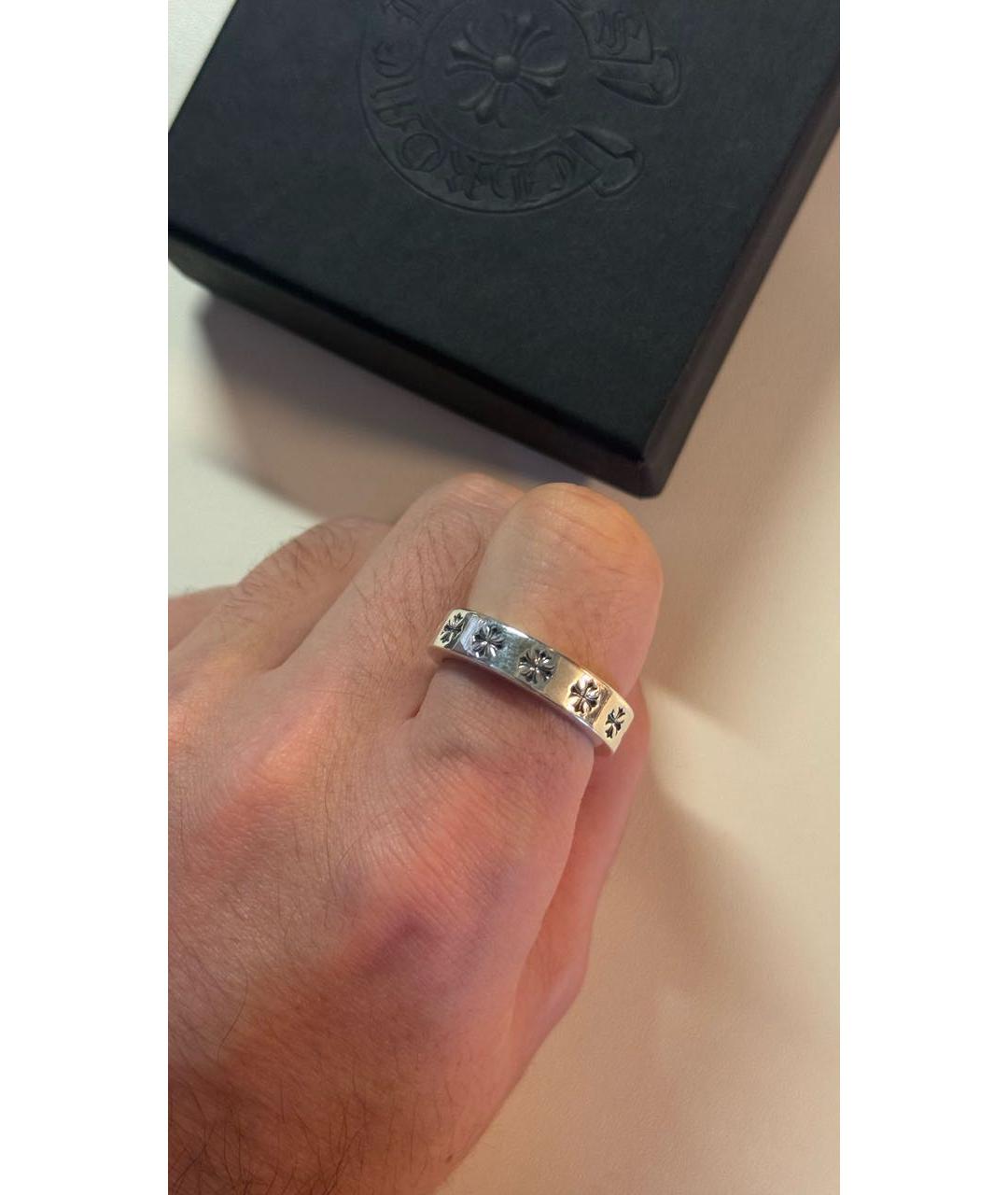 CHROME HEARTS Серебряное серебряное кольцо, фото 4