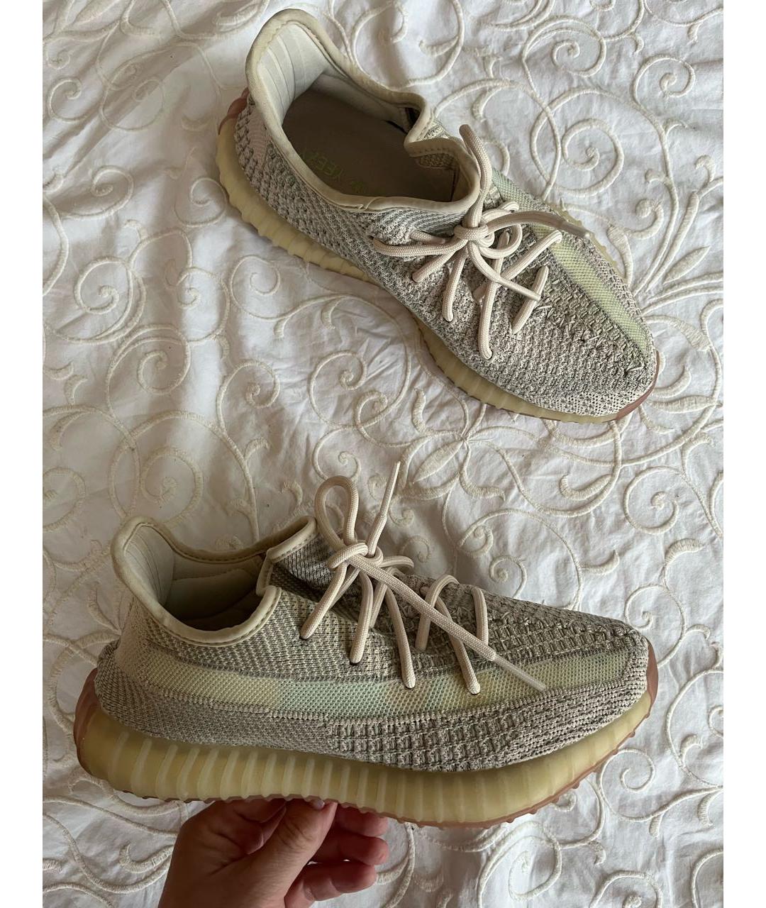 ADIDAS YEEZY Бежевые кроссовки, фото 9
