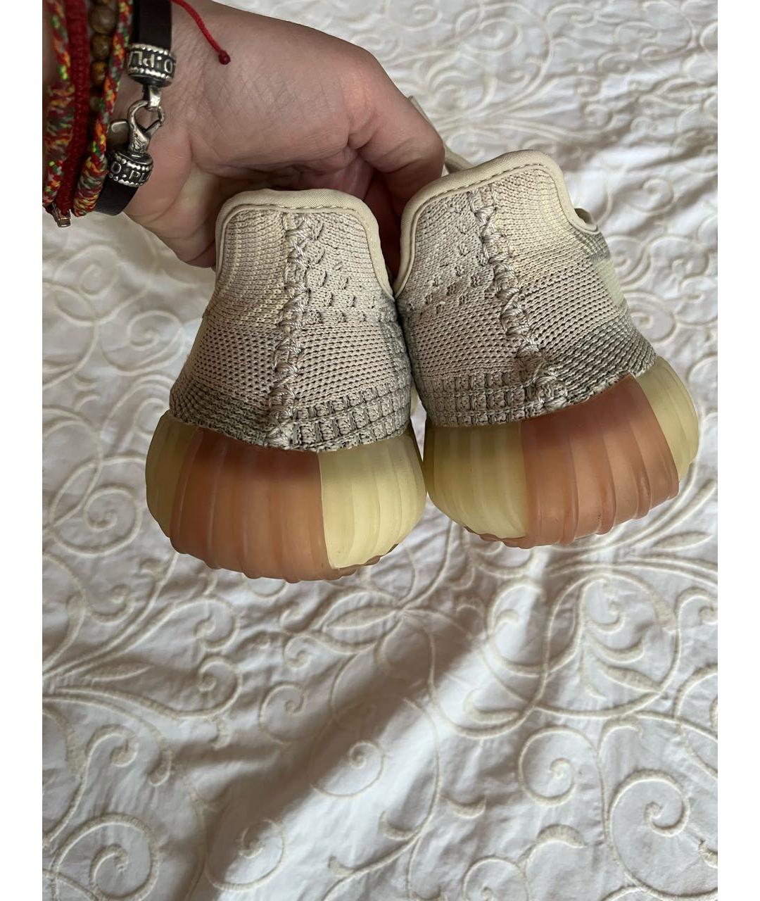 ADIDAS YEEZY Бежевые кроссовки, фото 7