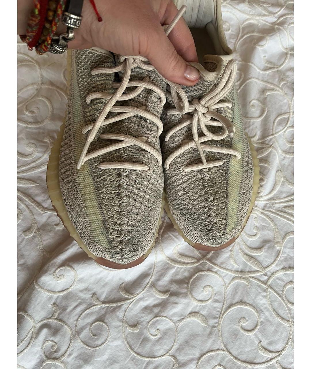 ADIDAS YEEZY Бежевые кроссовки, фото 8