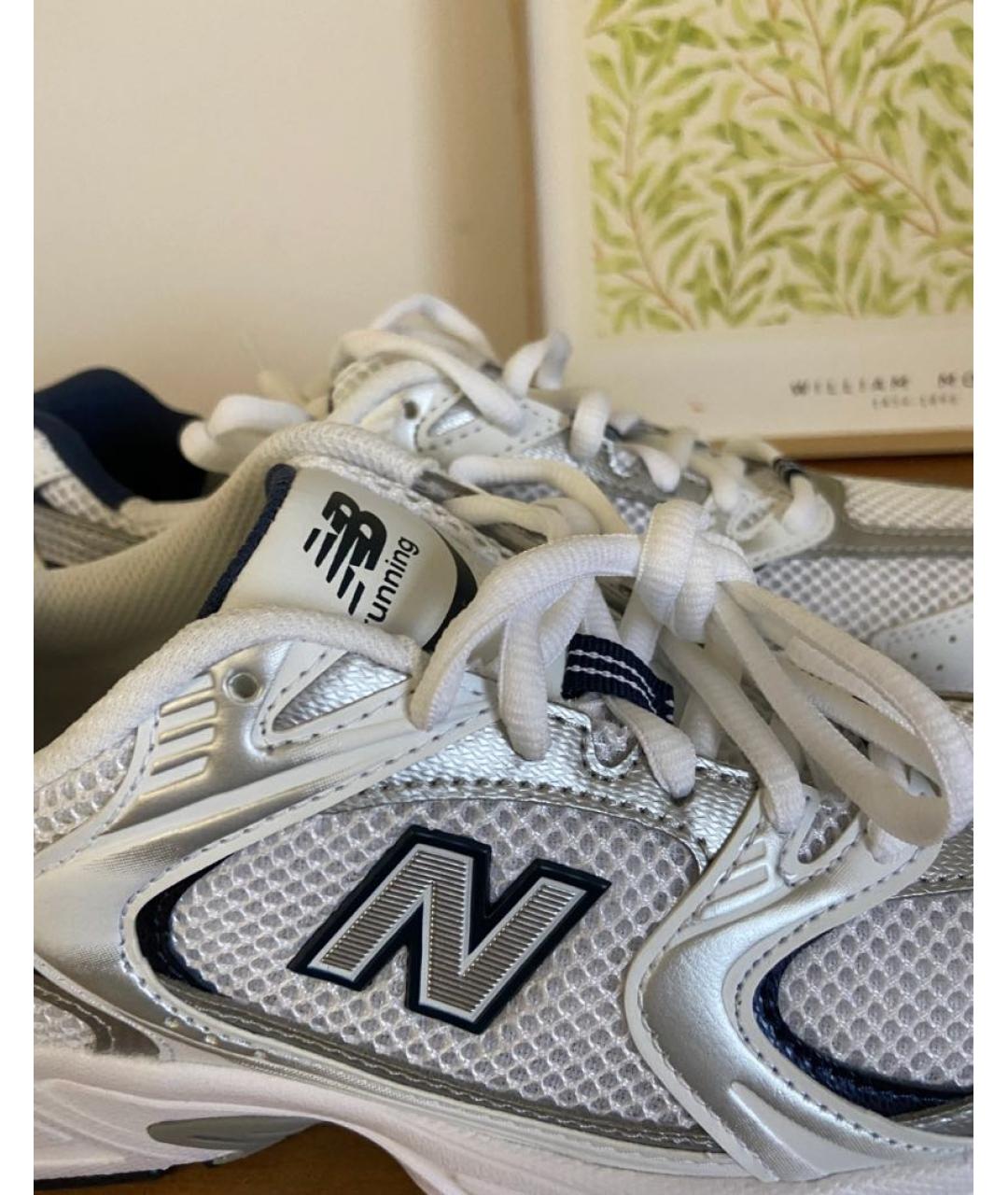 NEW BALANCE Белые синтетические кроссовки, фото 7