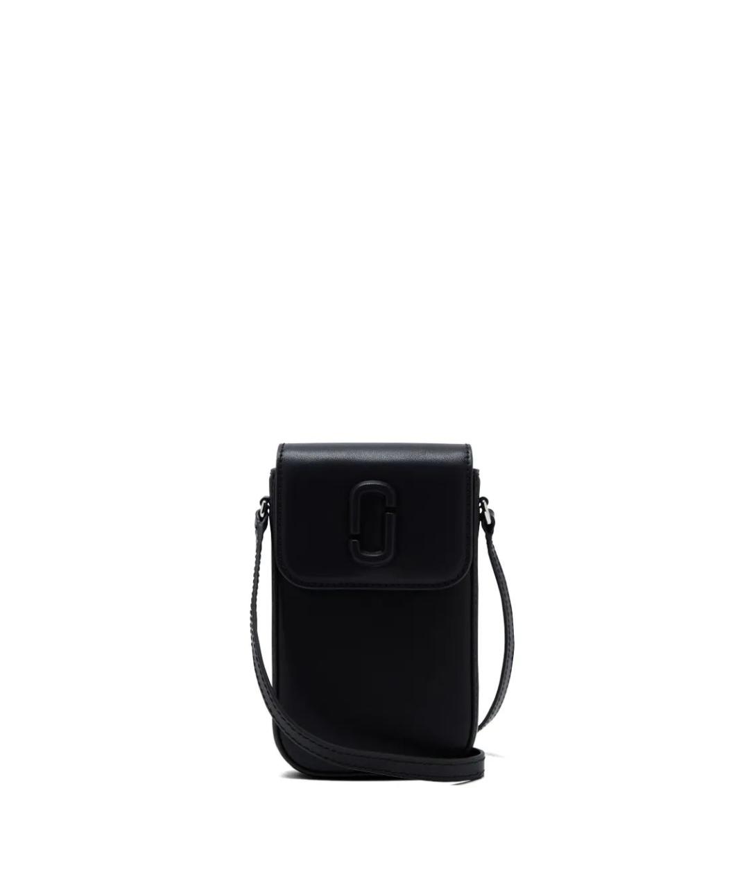 MARC JACOBS Черная кожаная сумка через плечо, фото 1