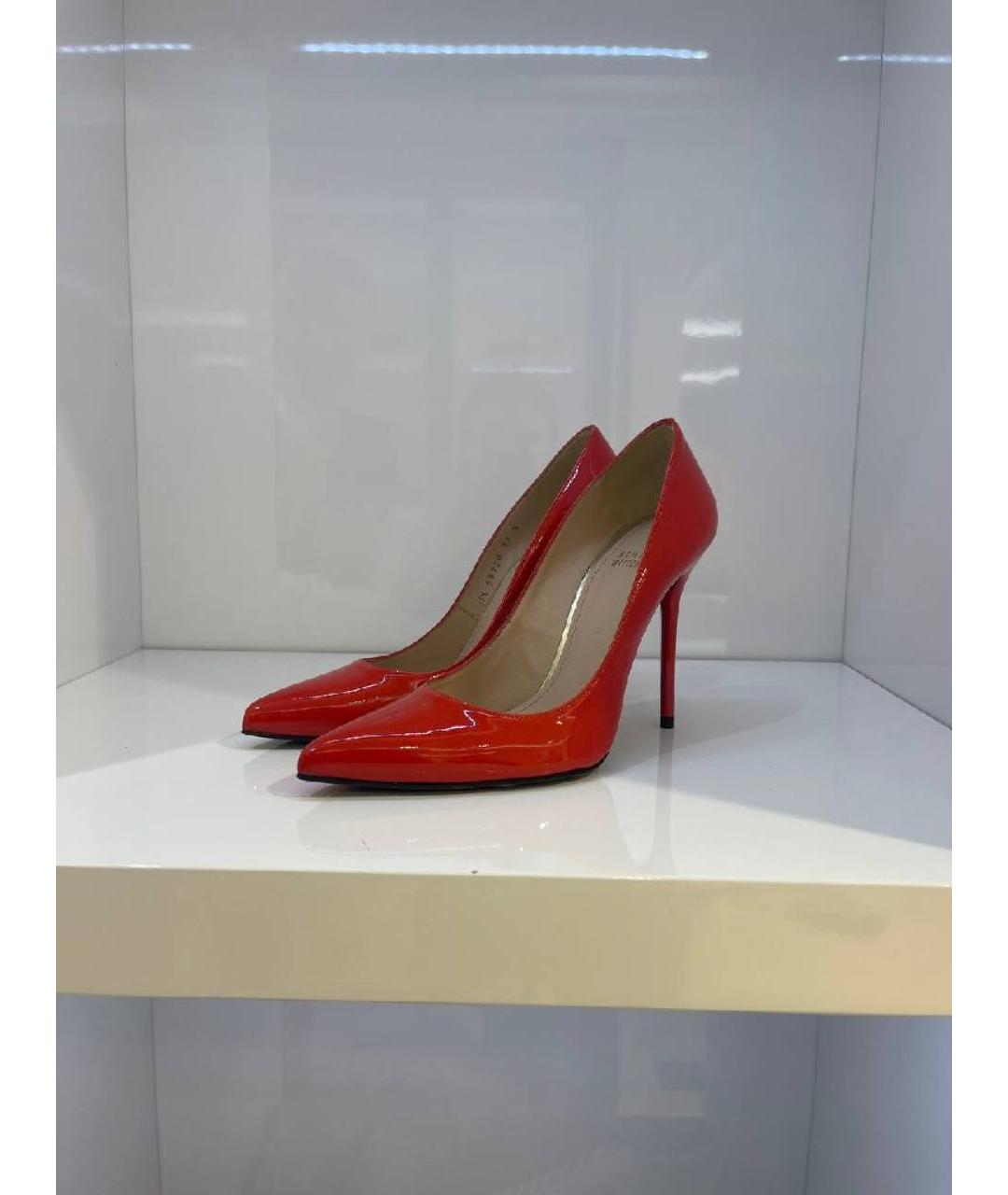 STUART WEITZMAN Красные туфли, фото 3