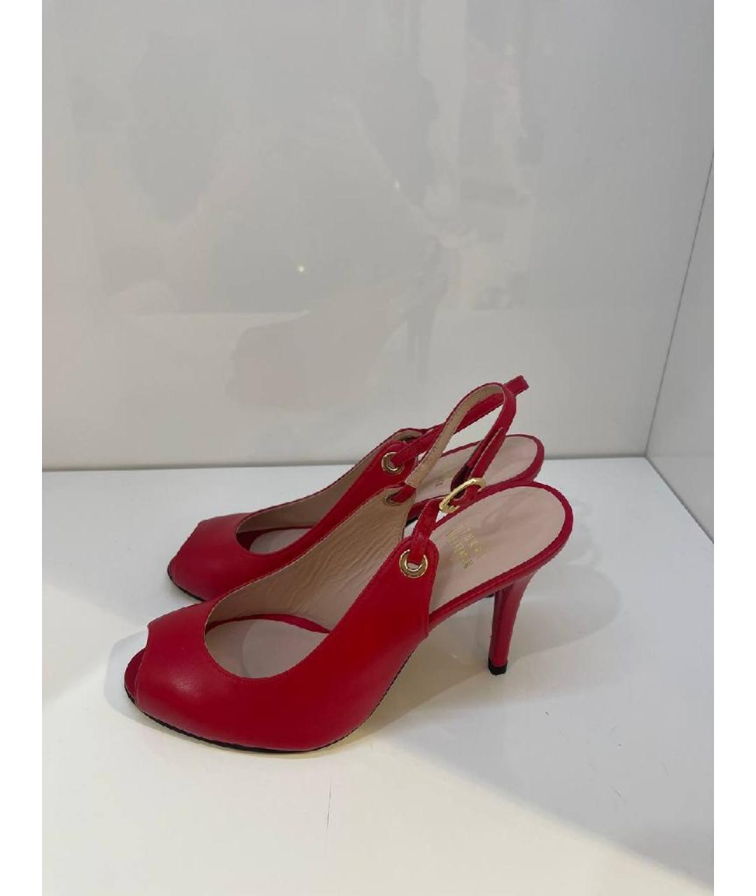 STUART WEITZMAN Красные босоножки, фото 3