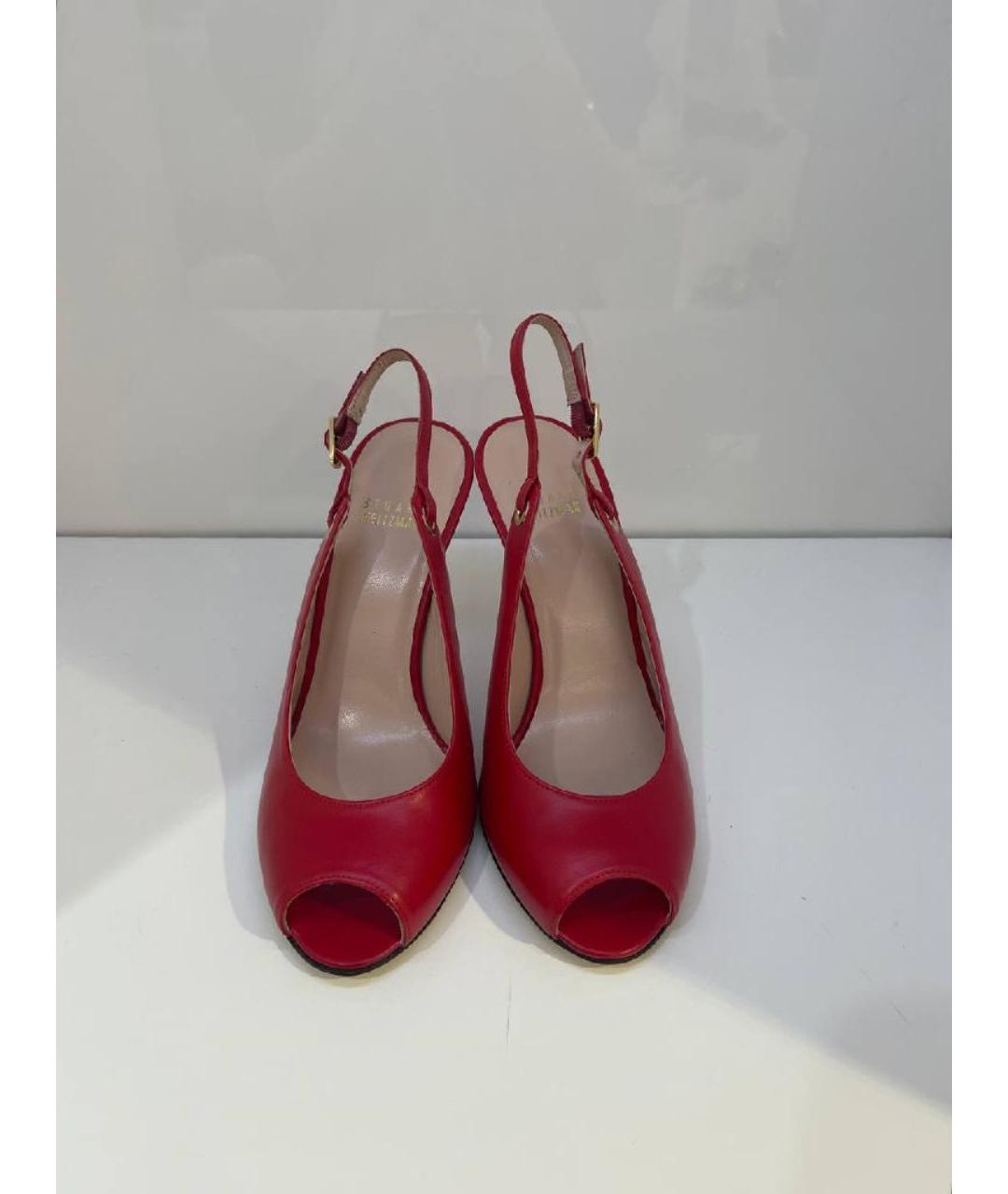 STUART WEITZMAN Красные босоножки, фото 2
