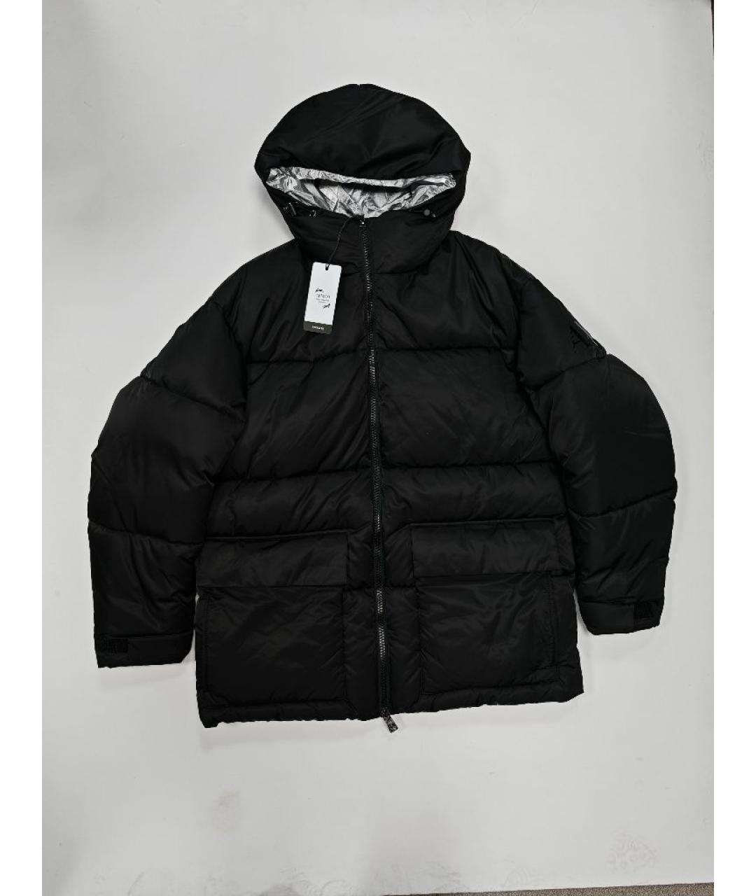 ARMANI EXCHANGE Черная полиэстеровая куртка, фото 7