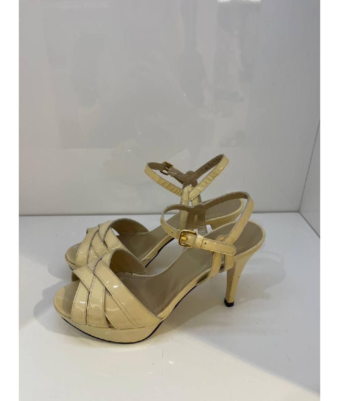 STUART WEITZMAN Бежевые босоножки, фото 3
