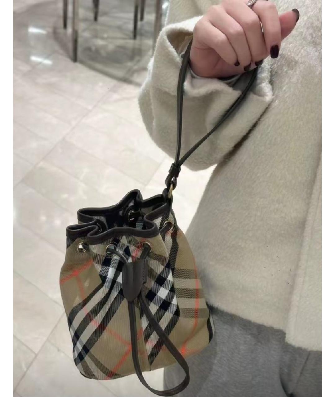 BURBERRY Сумка с короткими ручками, фото 5
