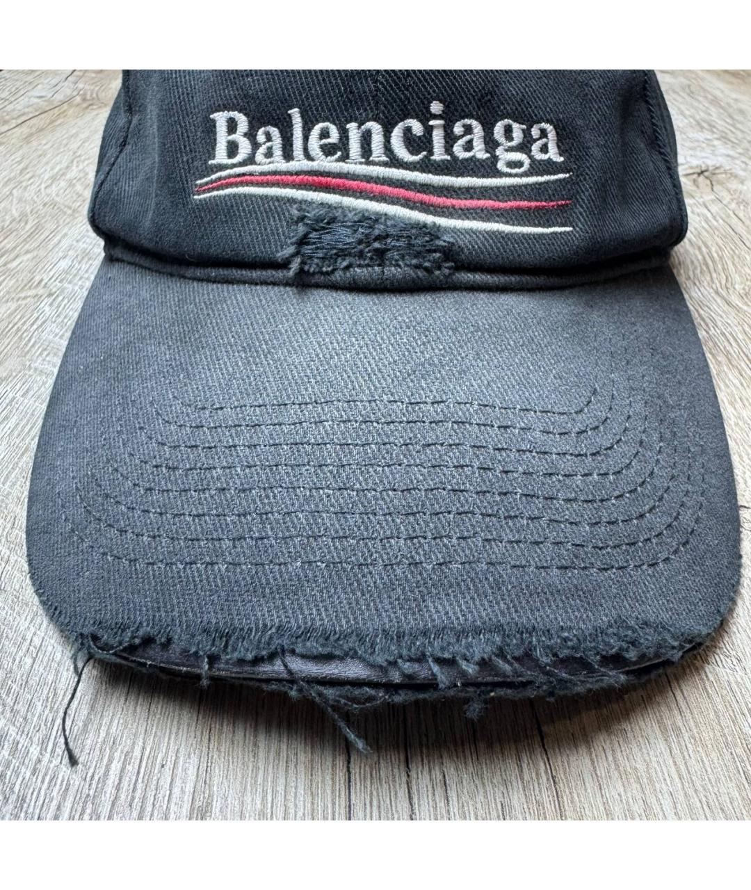 BALENCIAGA Серая кепка/бейсболка, фото 3