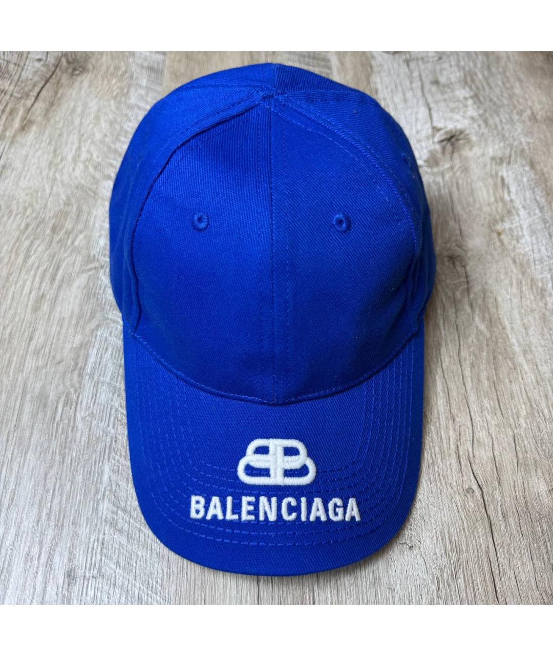 BALENCIAGA Синяя кепка/бейсболка, фото 9