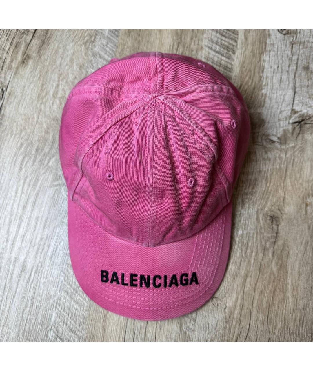 BALENCIAGA Розовая кепка/бейсболка, фото 6