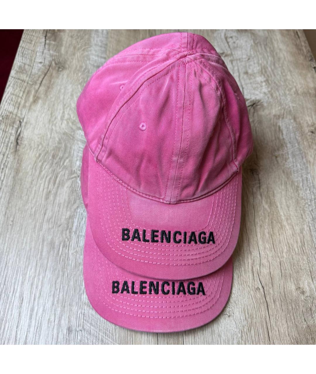 BALENCIAGA Розовая кепка/бейсболка, фото 4
