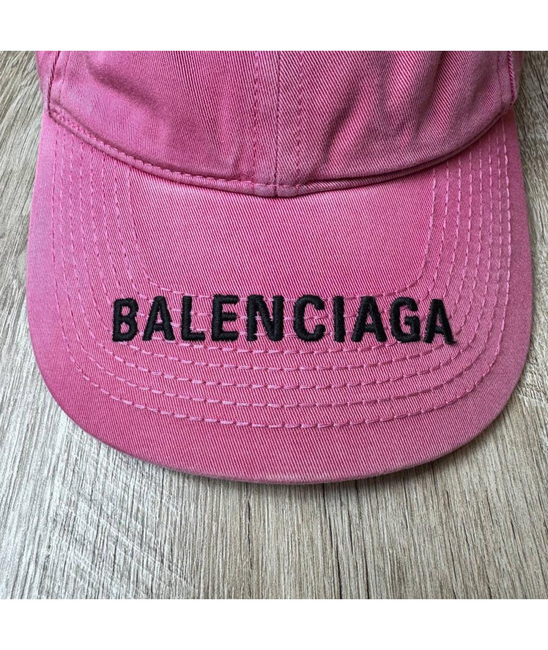 BALENCIAGA Розовая кепка/бейсболка, фото 7