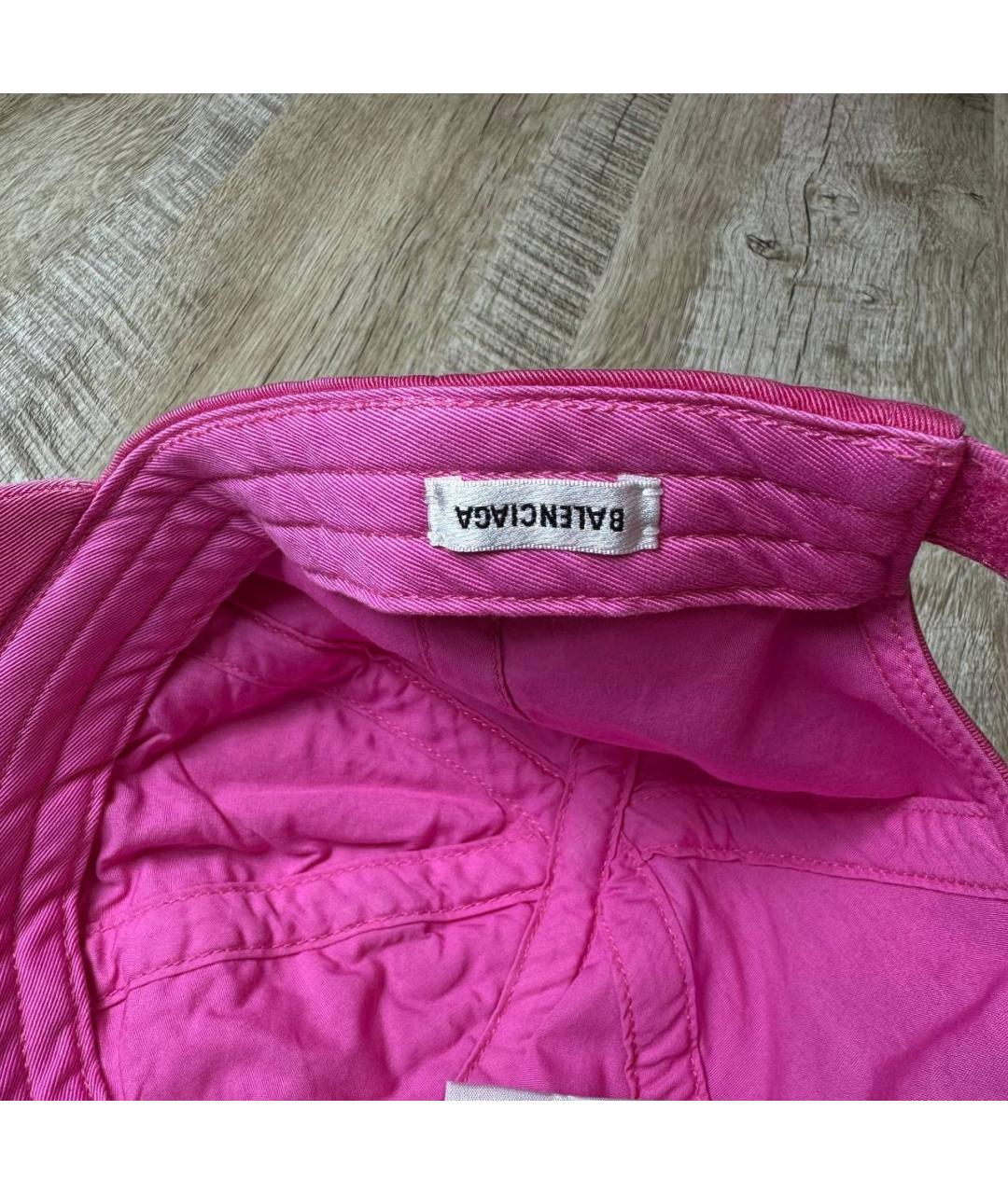 BALENCIAGA Розовая кепка/бейсболка, фото 8