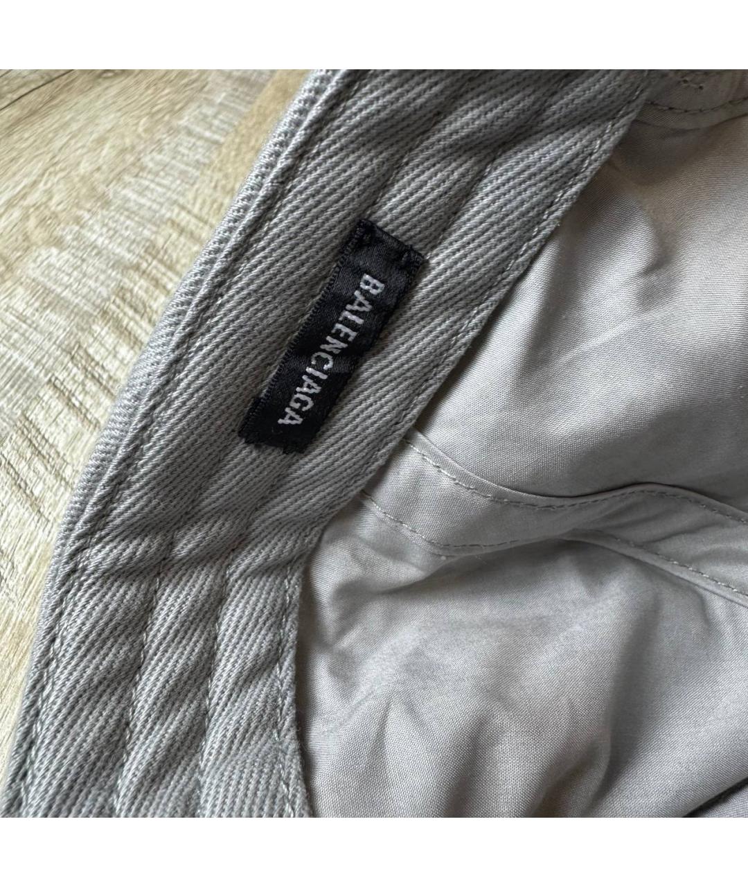 BALENCIAGA Серая кепка/бейсболка, фото 7