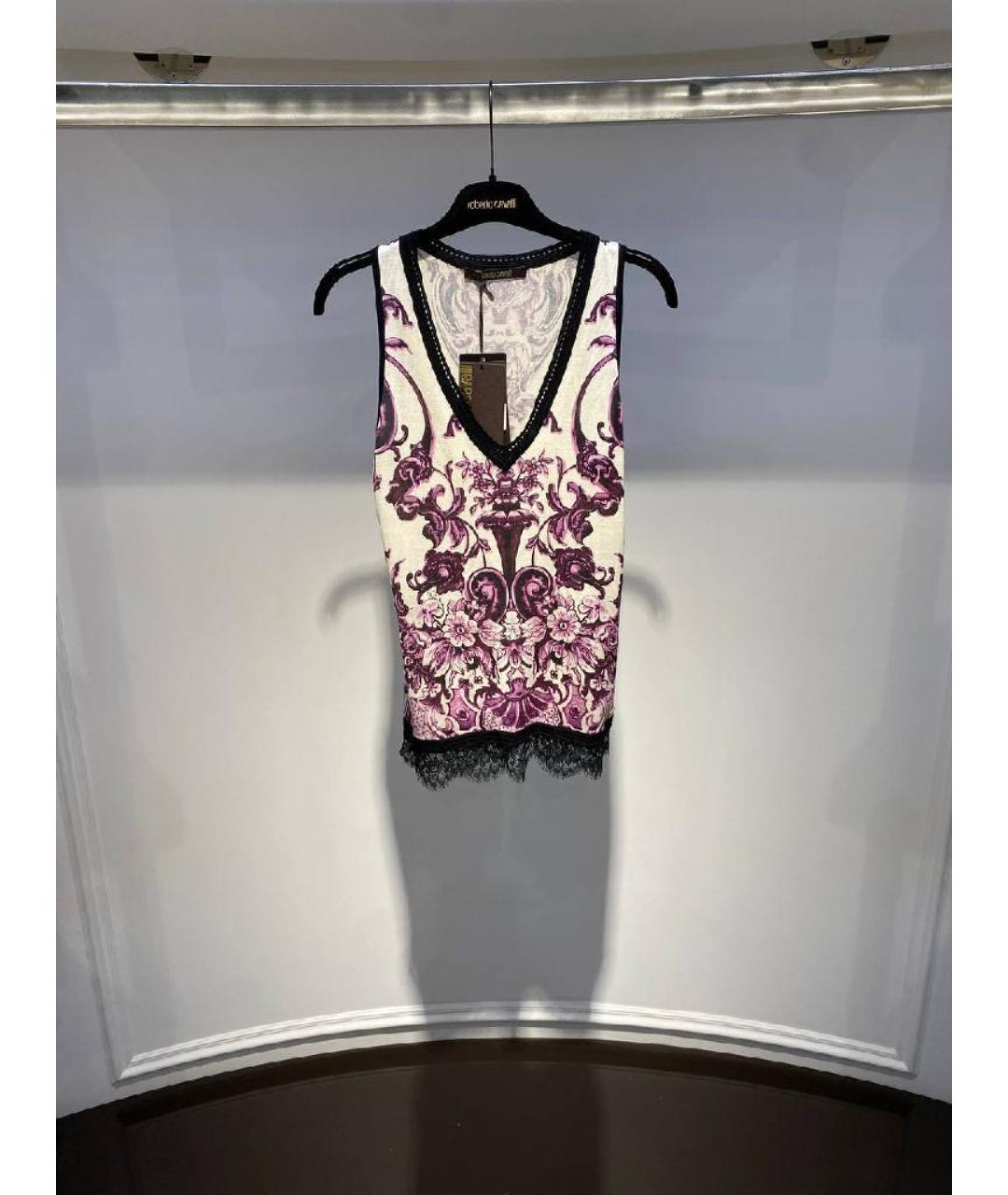 ROBERTO CAVALLI Мульти майка, фото 3