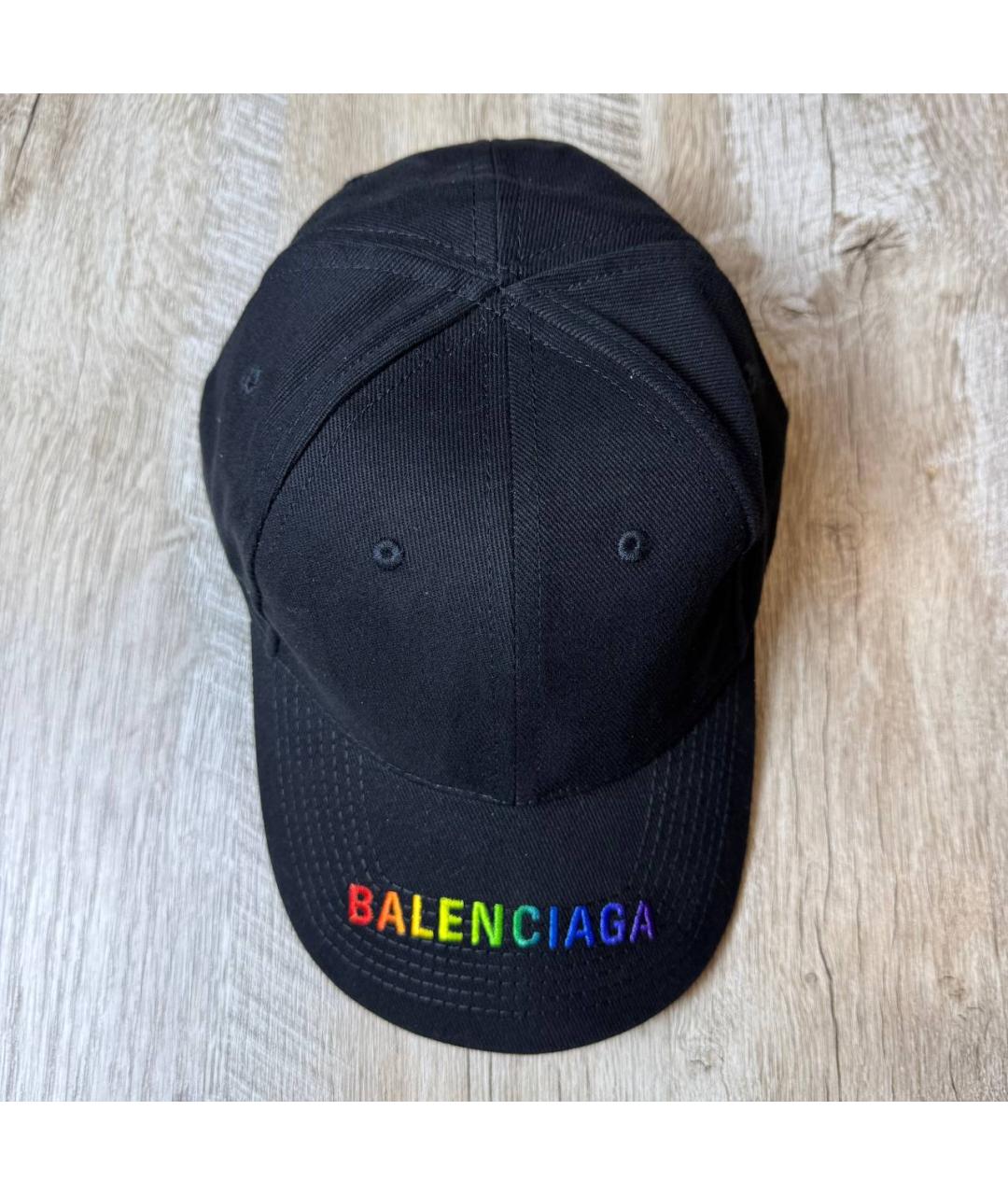 BALENCIAGA Черная кепка/бейсболка, фото 2